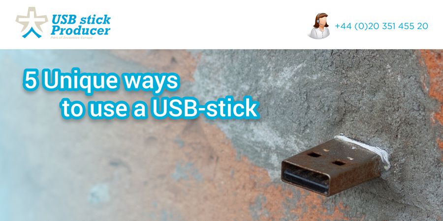 5 Unique ways to use a USB-stick